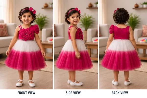 Pink_Ombre_Floral_Party_Wear_Frock_for_Girls_|_Elegant_One_Shoulder_Princess_Dress