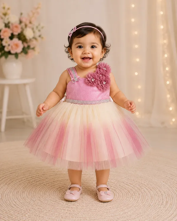 Pink_Ombre_Floral_Princess_Party_Wear_Dress