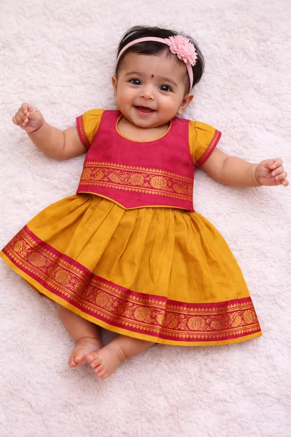 Pink_Traditional_Pattu_Pavadai_Ethnic_Dress_For_Baby_Girls