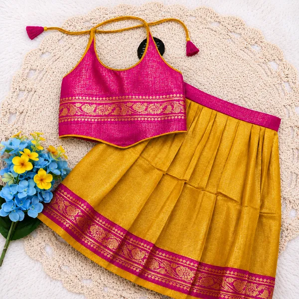 Pink_Traditional_Sleeveless_Pattu_Pavadai_Ethnic_Dress_For_Baby_Girls