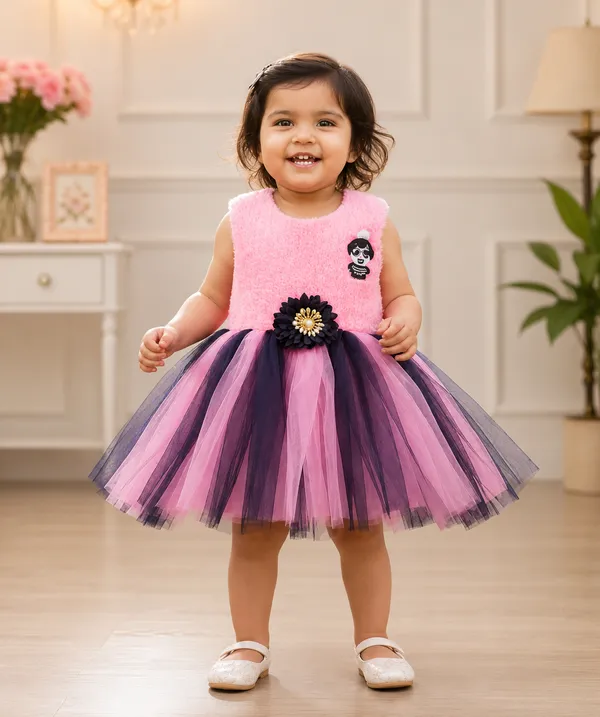 Pink_&_BlueTulle_Princess_Party_Wear_Dress