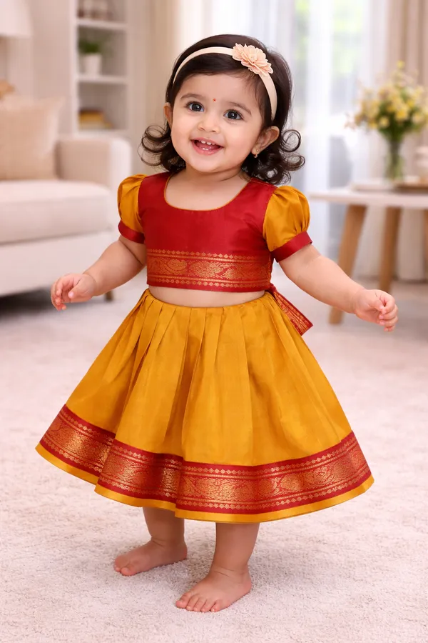 Red_Traditional_Pattu_Pavadai_Ethnic_Dress_For_Baby_Girls