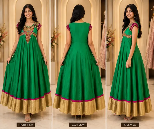 Royal_Emerald_Festive_Gown_for_Girls_(Clearance_Sale)