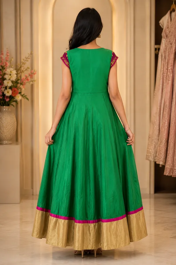 Royal_Emerald_Festive_Gown_for_Girls_(Clearance_Sale)