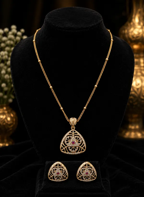 Ruby_Étoile_AD_Pendant_Necklace_Set