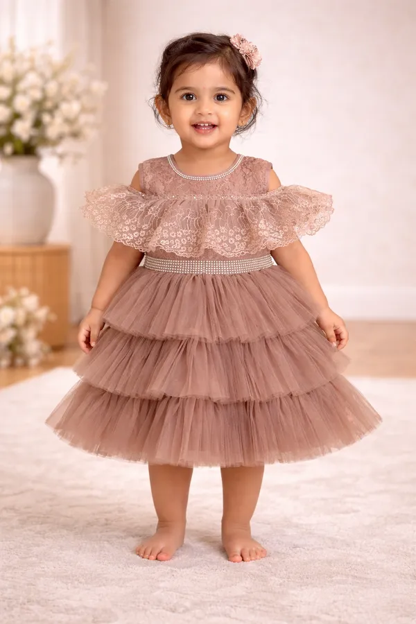 Girls_Dusty_Rose_Tiered_Tulle_Party_Dress_With_Ruffled_Cape_Sleeves_(Clearance_Sale)