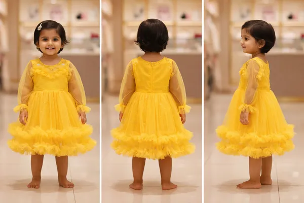 Girls_Yellow_Princess_Party_Dress_With_Ruffled_Tulle_Hem_And_Mesh_Sleeves