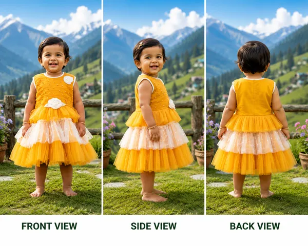 Sunflower_Yellow_Layered_Party_Wear_Frock