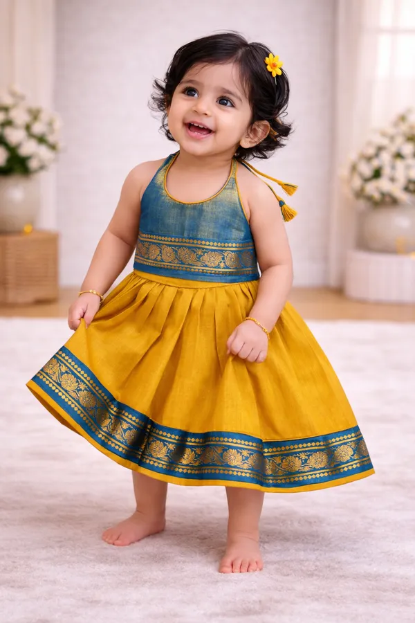 Blue_Traditional_Pattu_Pavadai_Ethnic_Dress_For_Baby_Girls