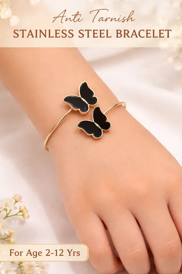 Anti-Tarnish_Stainless_Steel_Butterfly_Bracelet_For_Kids