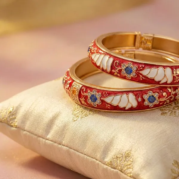 Beautiful_Anti_Tarnish_Meenakari_Kadas_For_Kids_-_Set_Of_2