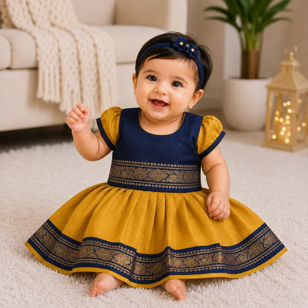 Navy_Blue_Traditional_Pattu_Pavadai_Ethnic_Dress_For_Baby_Girls