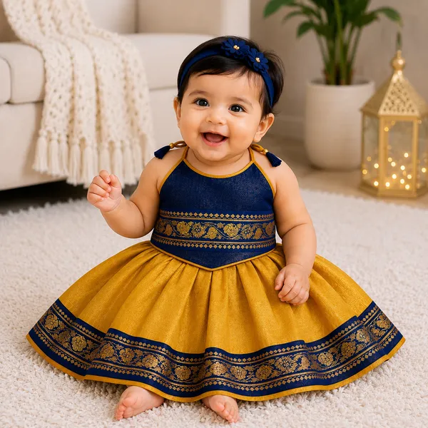 Navy_Blue_Traditional_Pattu_Pavadai_Ethnic_Dress_For_Baby_Girls