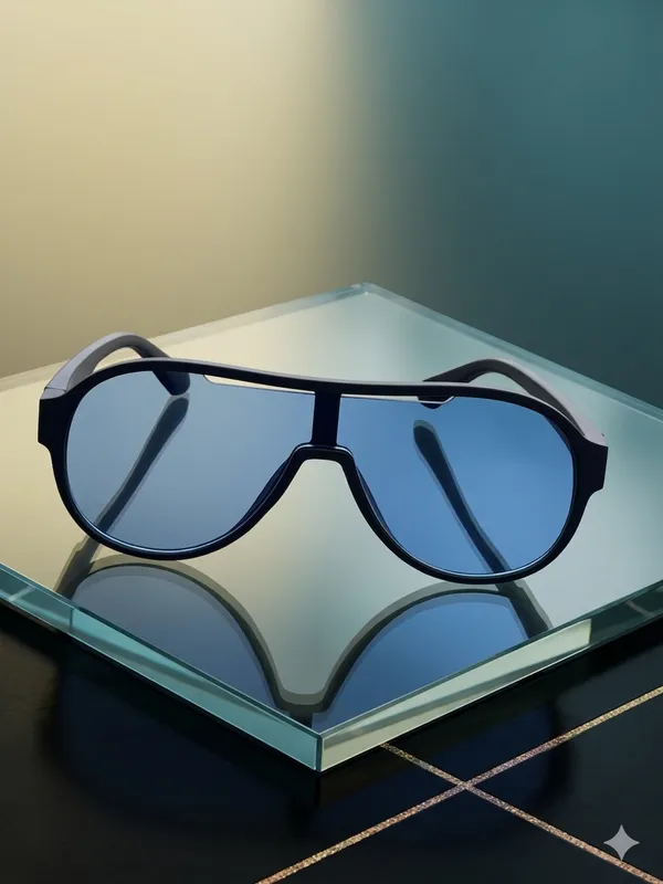 Aviator_Style_Sunglasses_With_Blue_Tinted_Lenses