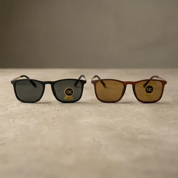 Dual-Pack_Sunglasses_Set_-_Black_&_Brown_Frames_With_Yellow_Tinted_Lenses