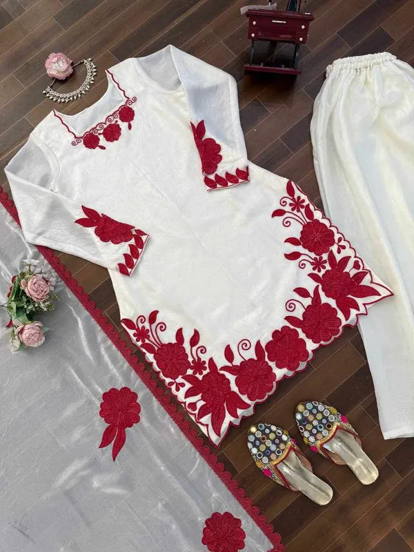 White_Cotton_Elegance_Comfort_Blend_Dress_For_Women