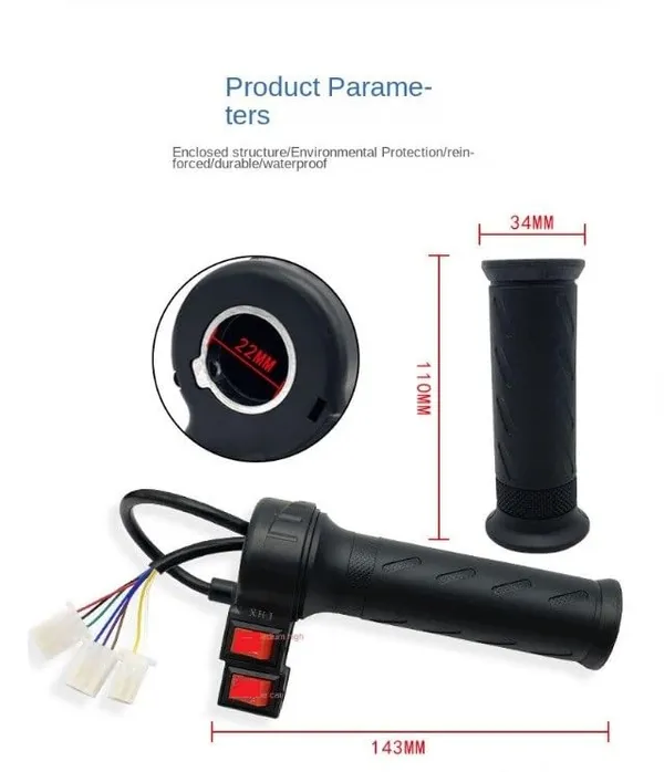 Universal_Ev_Throttle_With_Three_Speed_Mode