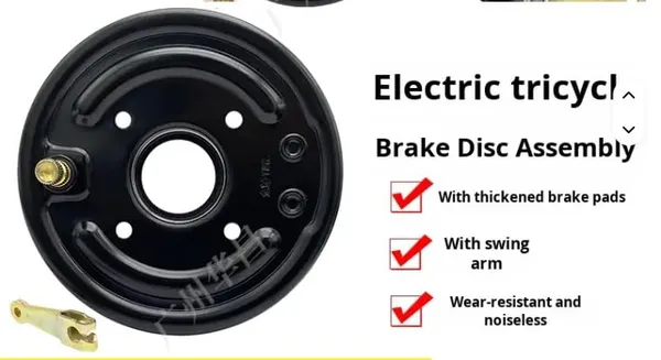 E_Rickshaw_Rear_Brake_Drum_Plate
