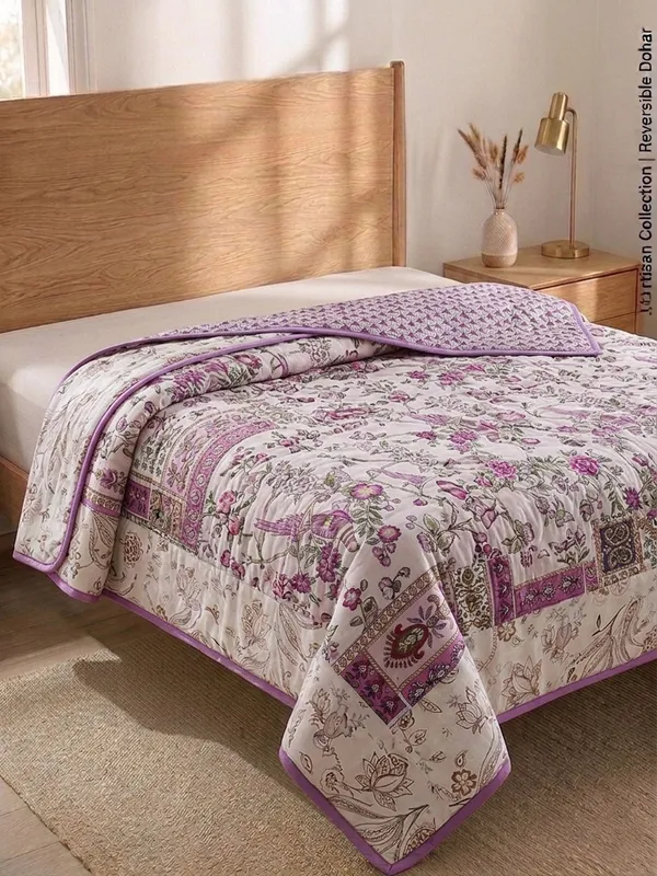 Purple_Pure_Cotton__Premium_Dohar