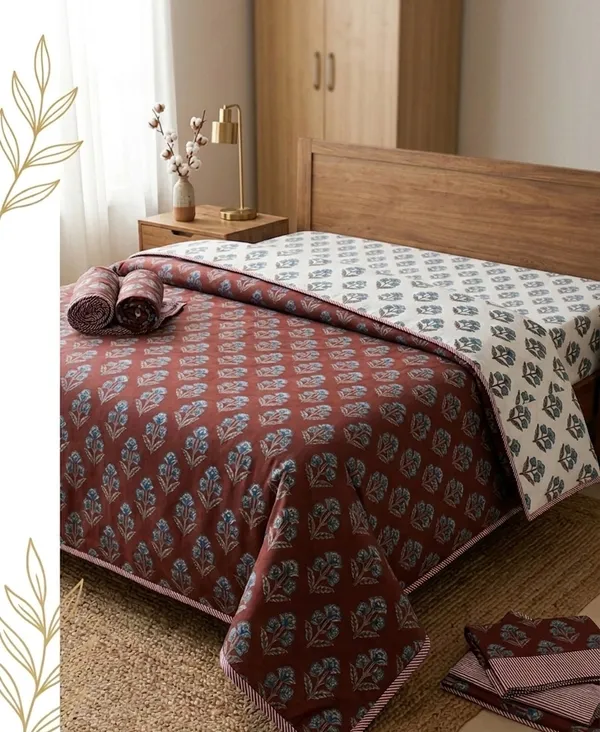 Red_Pure_Cotton__Premium_Dohar
