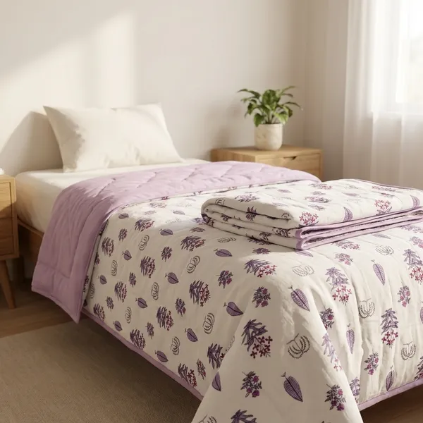 Purple_Pure_Cotton__Premium_Dohar