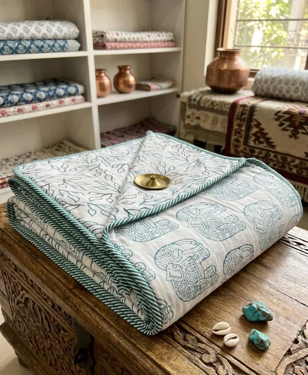 Green_Pure_Cotton__Premium_Dohar