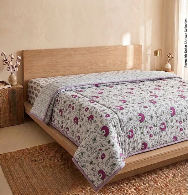 Purple_Pure_Cotton__Premium_Dohar
