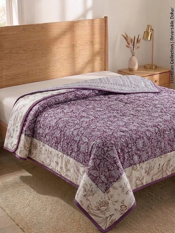 Purple_Pure_Cotton__Premium_Dohar