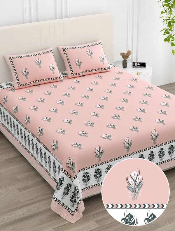 Pink_100%_Cotton_Luxury_Printed_Cotton_Double__BedsheetKing_Size_Rose_Pink_(108X108_Inches)