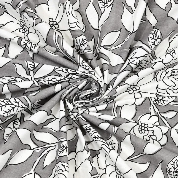Grey_100%_Cotton_Luxury_Cotton_Double_BedDouble_BedsheetKing_Size_(108X108_Inches)