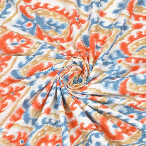 Blue_100%_Cotton_Ikat_Print_King_Size_Cotton_Double__BedsheetWith_Pillow_Covers_(108X108_Inches)