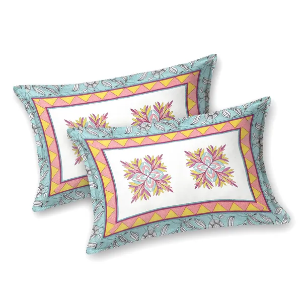 Multicolor_100%_Cotton_Premium_Cotton_Double__Bedsheet_King_Size_Set_(108X108_Inches)