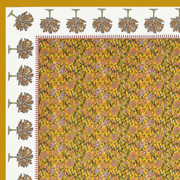 Yellow_100%_Cotton_Yellow_Elegant_Printed_Cotton_Double__BedsheetKing_Size_(108X108_Inches)