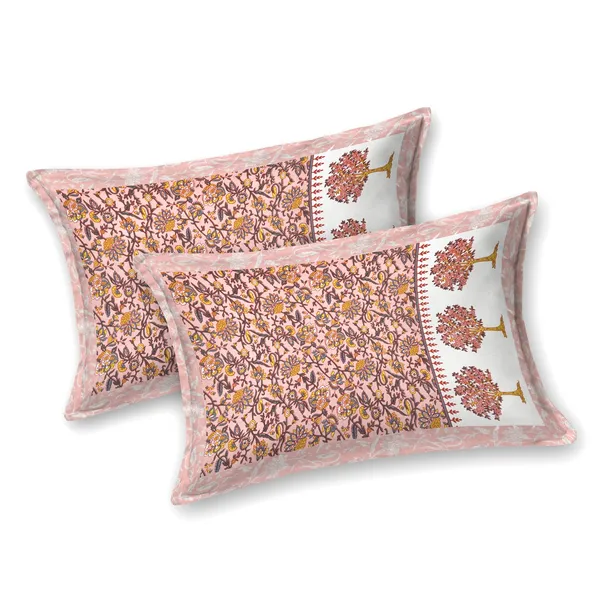 Pink_100%_Cotton_King_Size_Cotton_Double__Bedsheet_With_Pillow_Covers_(108X108_Inches)