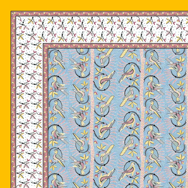 Blue_100%_Cotton_Cotton_Double_BedDouble_Bedsheet_King_Size_With_Pillow_Covers_(108X108_Inches)