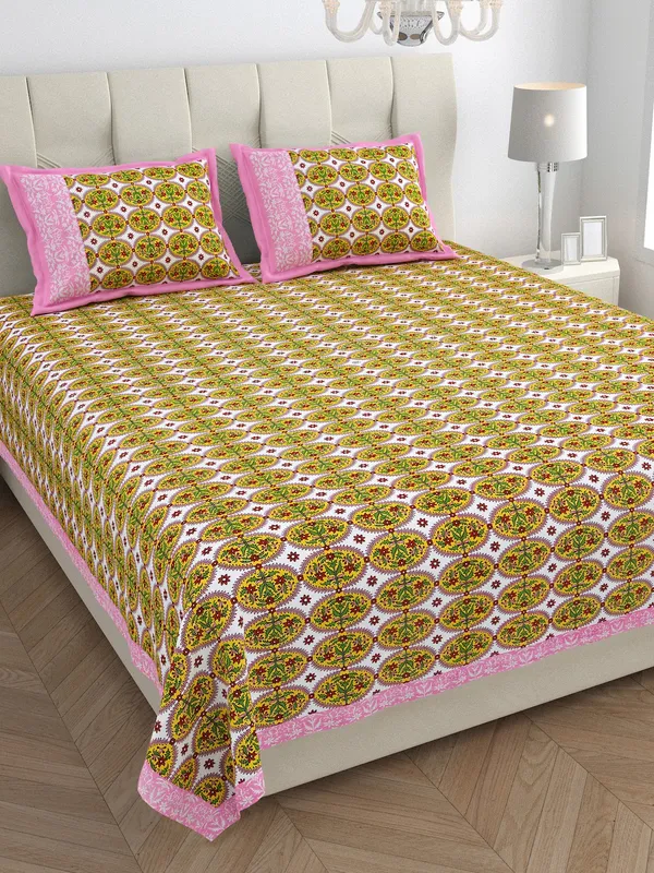 Yellow_100%_Cotton_Printed_Cotton_Double__Bedsheet_King_Size_(108X108_Inches)