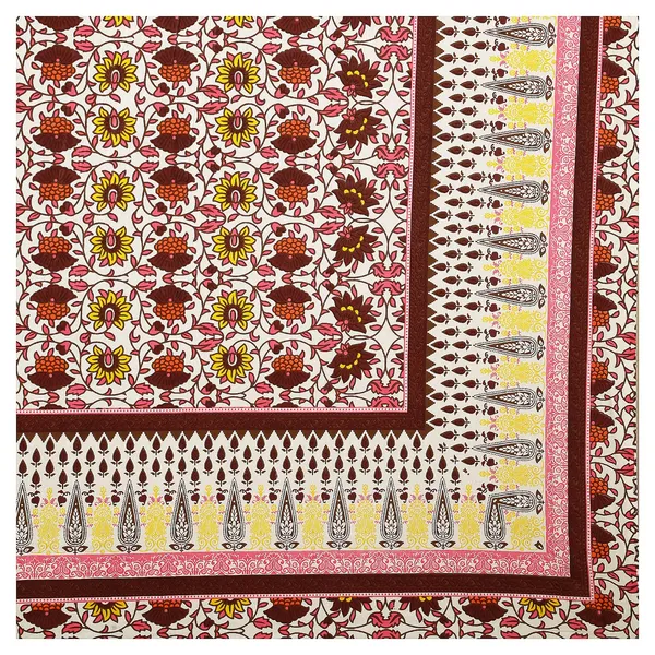 Maroon_100%_Cotton_Designer_Cotton_Double__BedsheetKing_Size_With_Pillow_Covers_(108X108_Inches)