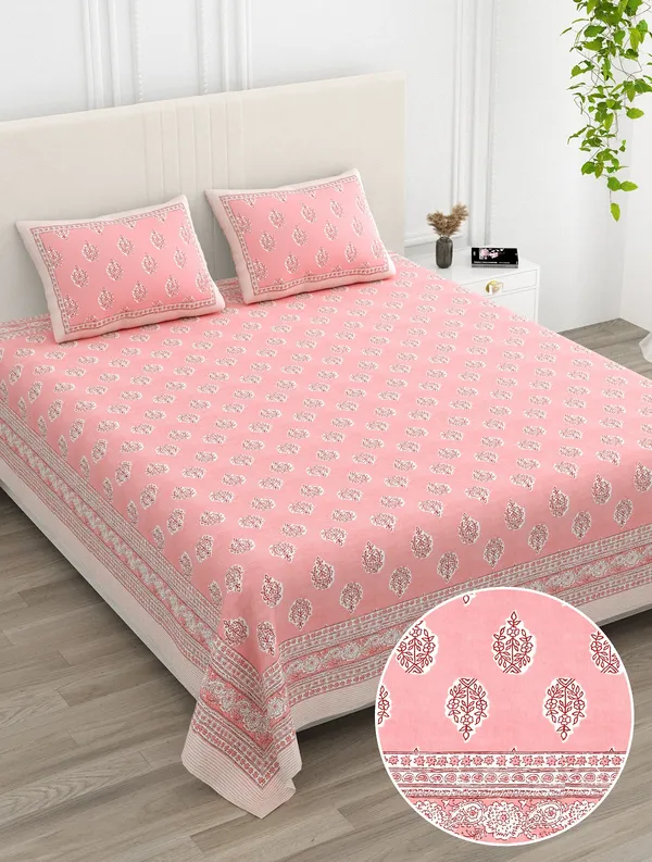 Pink_100%_Cotton_Luxury_Printed_Cotton_Double__Bedsheet_King_Size_(108X108_Inches)
