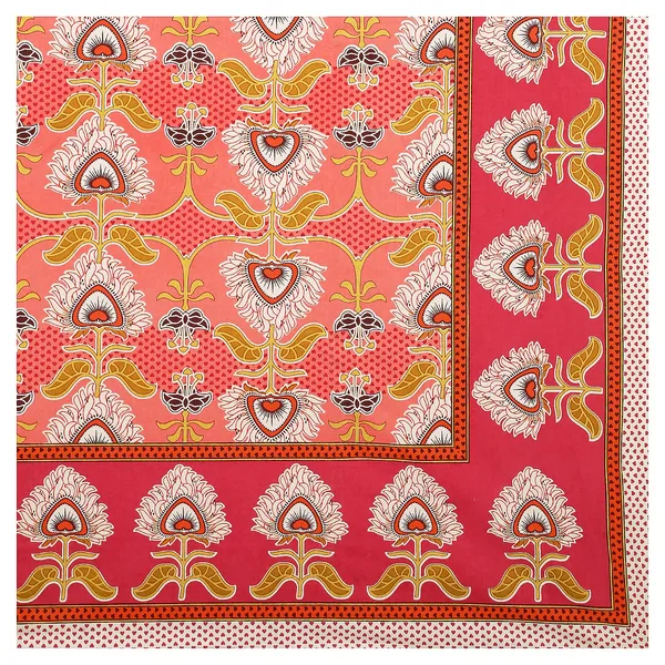 Pink_100%_Cotton_Cotton_Double_BedDouble_BedsheetKing_Size_With_Pillow_Covers_(108X108_Inches)