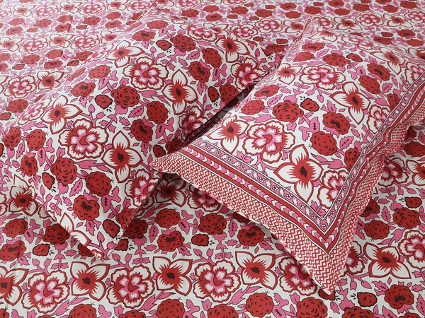 Red_100%_Cotton_Jaipuri_Print_King_Size_Cotton_Double__Bedsheet(108X108_Inches)
