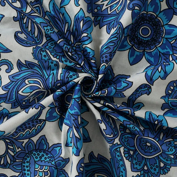 Blue_100%_Cotton_Designer_Cotton_Double__BedsheetKing_Size_With_Pillow_Covers_(108X108_Inches)