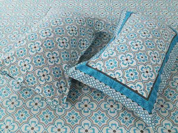 Sky_Blue_100%_Cotton_Luxury_Printed_Cotton_Double__BedsheetKing_Size_(108X108_Inches)