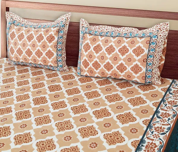 Brown_100%_Cotton_Premium_Printed_Cotton_Double__BedsheetKing_Size_(108X108_Inches)