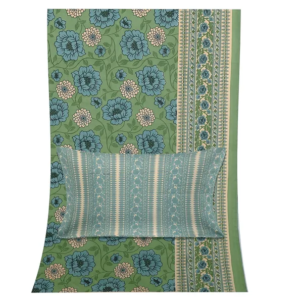 Green_100%_Cotton_Printed_Cotton_Double__BedsheetKing_Size_(108X108_Inches)