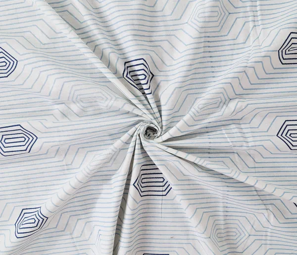 White_100%_Cotton_Jaipuri_Print_King_Size_Cotton_Double__Bedsheet(108X108_Inches)