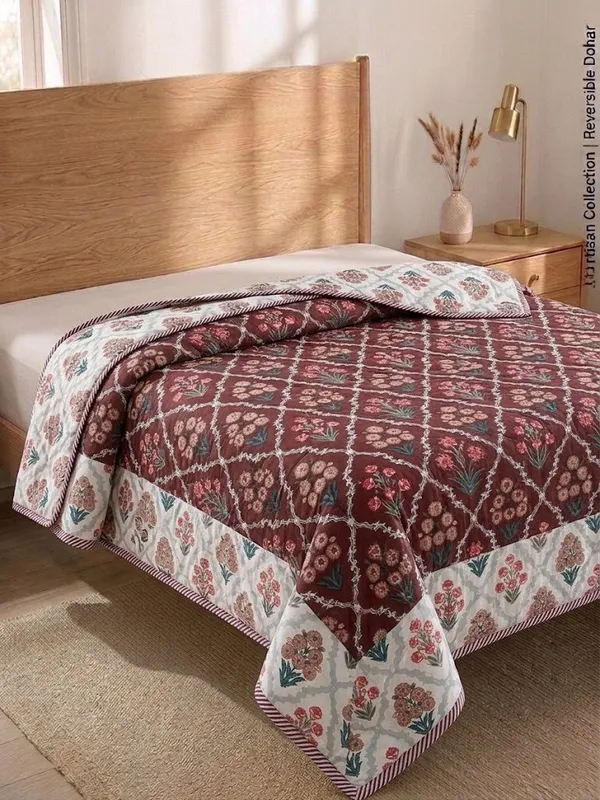 Red_Pure_Cotton__Premium_Dohar