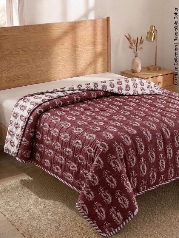 Red_Pure_Cotton__Premium_Dohar
