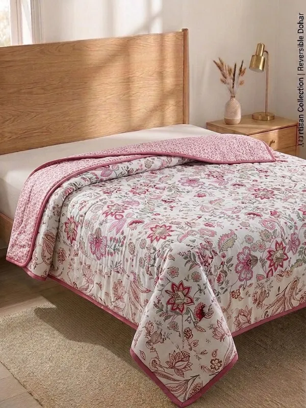 Pink_Pure_Cotton__Premium_Dohar