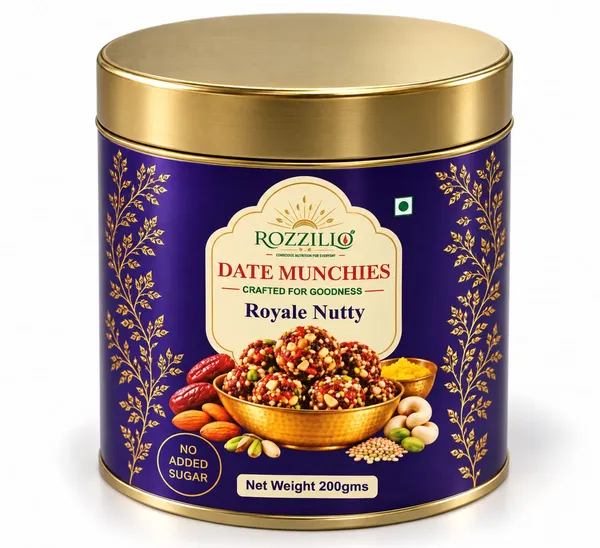 Rozzillo_Date_Munchies_Royale_Nutty_200Gms_Pack_Of_1