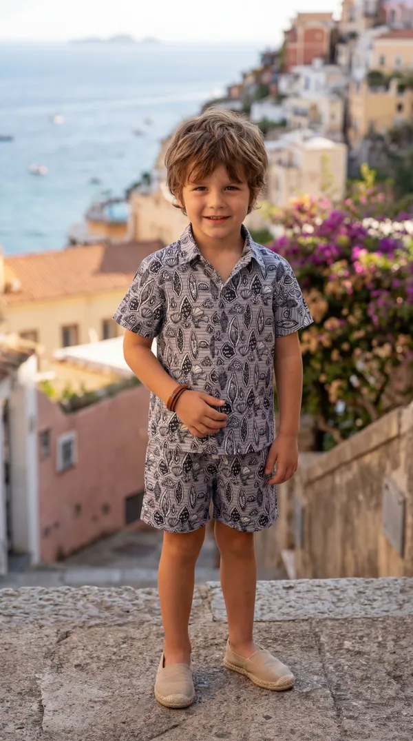 Multicolour_Imported_Premium_Quality_Stylish_Printed_Shirt_And_Shorts_Set_For_Boys